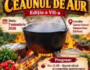 Festivalul „Ceaunul de Aur” revine la Sânmartinu Sârbesc. Ediția a VII-a are loc pe 7 noiembrie