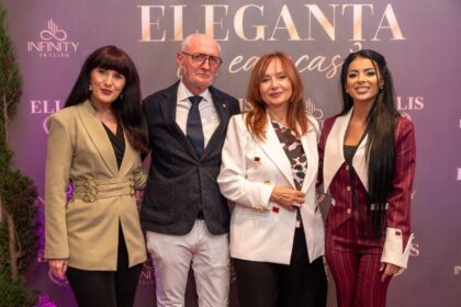 ELLIS by Eli Lăslean și-a lansat noua colecție într-o seară de poveste la Infinity Skyline Timișoara: eleganță, feminitate și rafinament în prim-plan