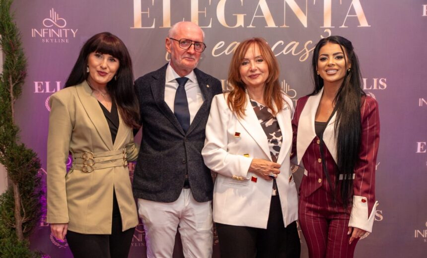 ELLIS by Eli Lăslean și-a lansat noua colecție într-o seară de poveste la Infinity Skyline Timișoara: eleganță, feminitate și rafinament în prim-plan