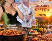 Miros de ceaun și grătar la Opătița: Sâmbătă, 17 octombrie, satul devine gazda unei sărbători a gustului, cu Roxana Miculescu și Florin Frumosu